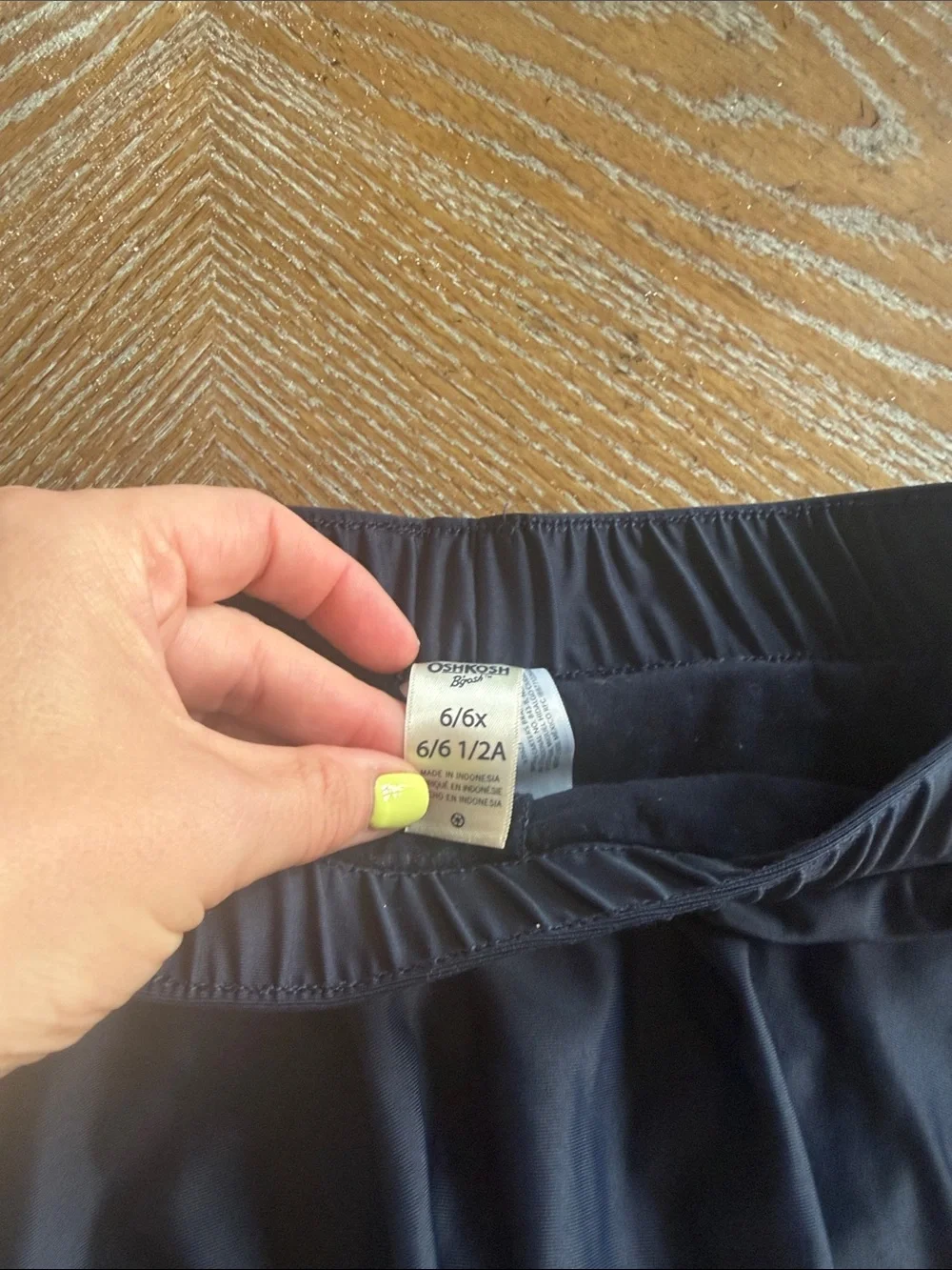 Two Girls' Tennis Skorts Bundle - Navy and Light Lavender
